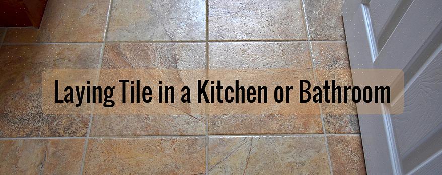 Fliser i området 4 "til 12"