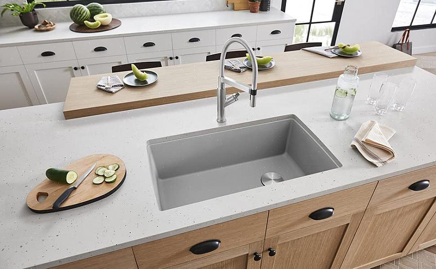 Og produkter som Blanco Silgranit-vasken bidrar til å gjøre det håpet til virkelighet