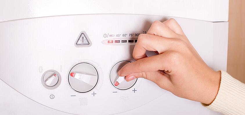 Ekspansjonstanken må være riktig ladet med luft for å forhindre at vann i systemet koker