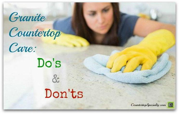 Benkeplater i granitt er nydelige tillegg til et hjem