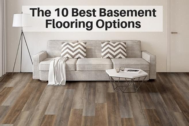 Tile vinylgulv har flere sømmer som kan invitere fuktinfiltrasjon hvis vannet blir stående lenge nok