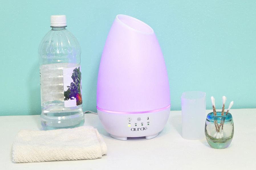 Hvor ofte skal du rengjøre en essensiell oljediffusor