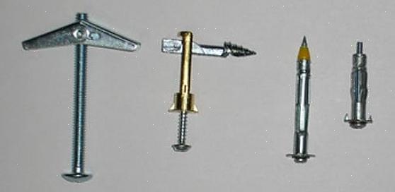 "Molly bolt" er det vanlige navnet på et utvidbart metall vegganker for hule vegger