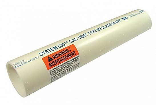 Trenger derfor ventilasjonsrør eller skorsteiner av metall