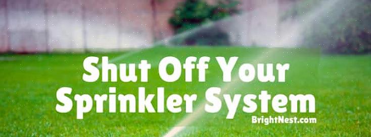 Forsikre deg om at pilen på stopp-og-avfallsventilen peker i riktig retning