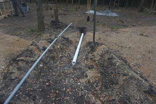 Og fortsett å kjøre røret