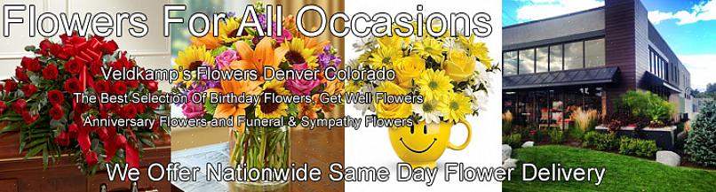 Blomster er en fargerik måte å feire en spesiell anledning som for eksempel jobbopprykk