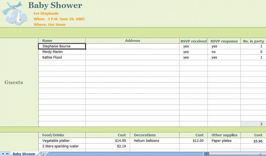 Skriv ut denne gratis sjekklisten for baby shower slik at du ikke glemmer en eneste detalj når det gjelder