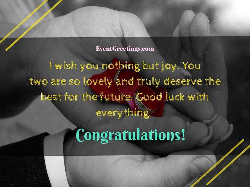 Jeg gifter meg med deg med denne ringen