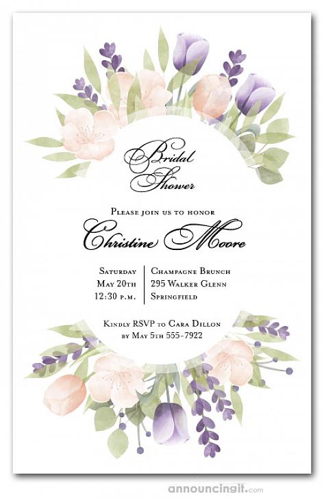 Eksempel på ordlyd for en morsom invitasjon til brudebad