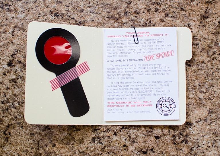 Ha det gøy å spille disse hemmelige agentspillene