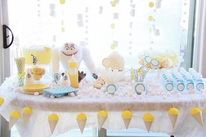 Gjør søte avskjedsgaver til gjester på snøborgsfesten