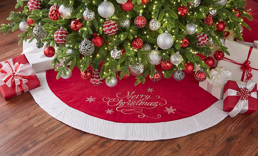 Mål også trestativet ditt for å bestemme den maksimale diameteren på trestammen du kan bruke i den