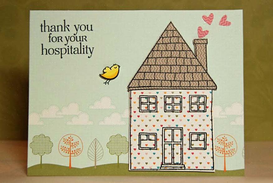 Er det en god ide å sende en gave sammen med takkebrevet