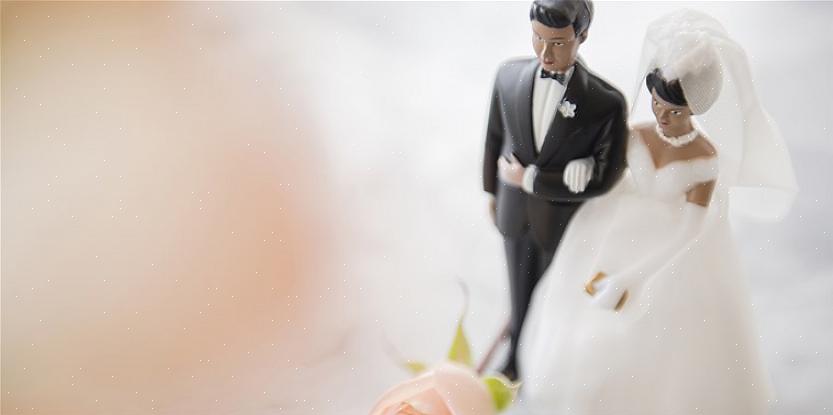 Avbryter en brudekjole