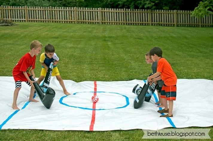 Er et hockeyspill absolutt et morsomt valg av festaktivitet