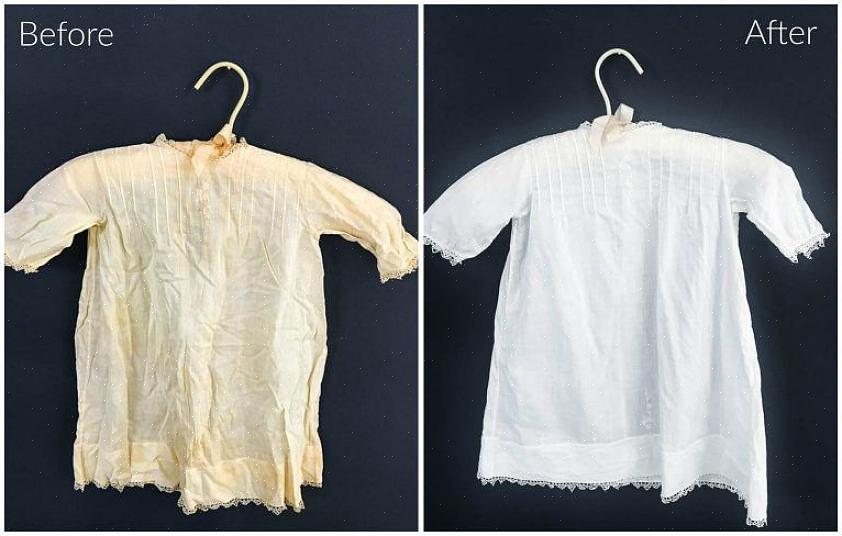 Selv om du nøye følger alle reglene for å holde hvite klær hvite