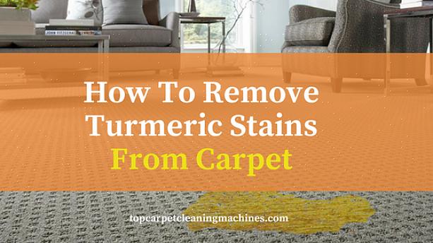 Nøkkelen til vellykket fjerning av safran er å behandle flekken så snart som mulig