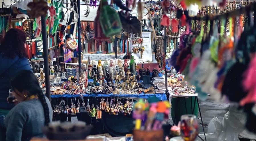 En permanent loppemarked er ideell hvis du hater småprat