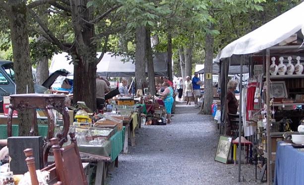 Rull nedover listen til byen din for å finne loppemarkeder i Pennsylvania