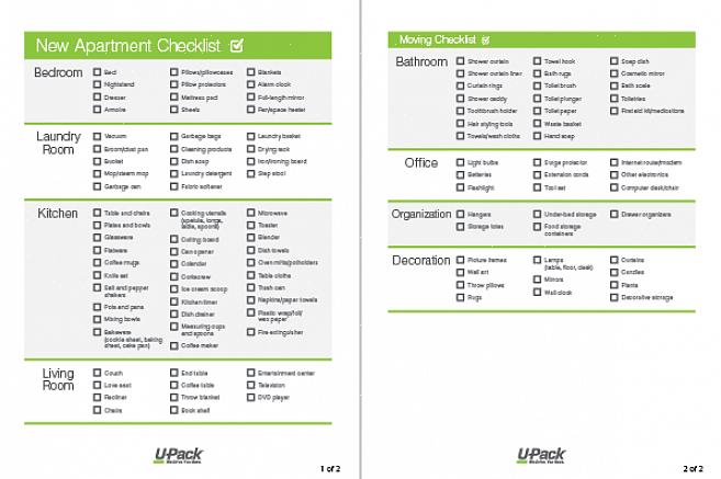 Kjøpe og flytte til ditt første hjem