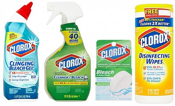 Clorox desinfiserende servietter inneholder ikke klorblekemiddel