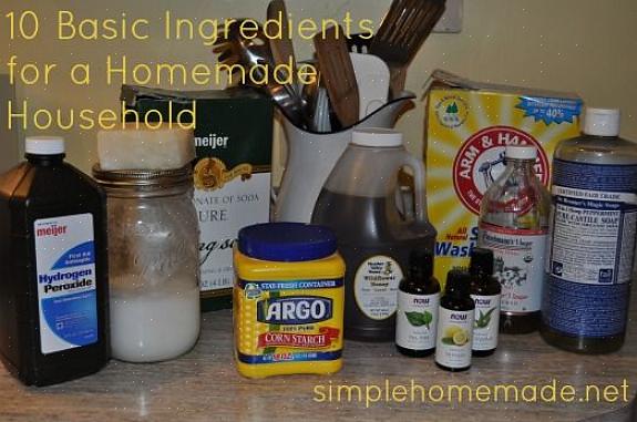 Baking soda fungerer også bra for å fjerne stinkende lukt