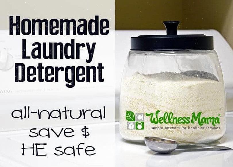 Hjemmelaget vaskemiddel