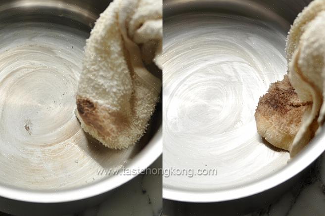 Suge i varmt vann i 30 minutter