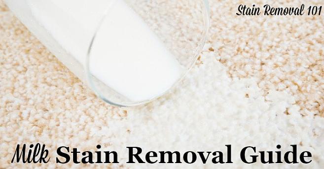 Fortsett å flytte til et rent område av kluten mens flekken overføres til kluten