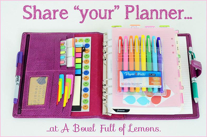 For eksempel tilbyr Iheart organisering av daglige planleggingsutskrifter daglige sideplaner