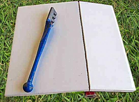 Når du bruker en våt flisag