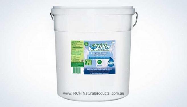 Bruk riktig mengde enzym presoak-produkt i lunkent vann