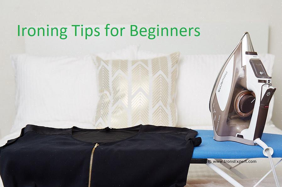 La strykejernet komme opp (eller ned) til temperaturen før du stryker