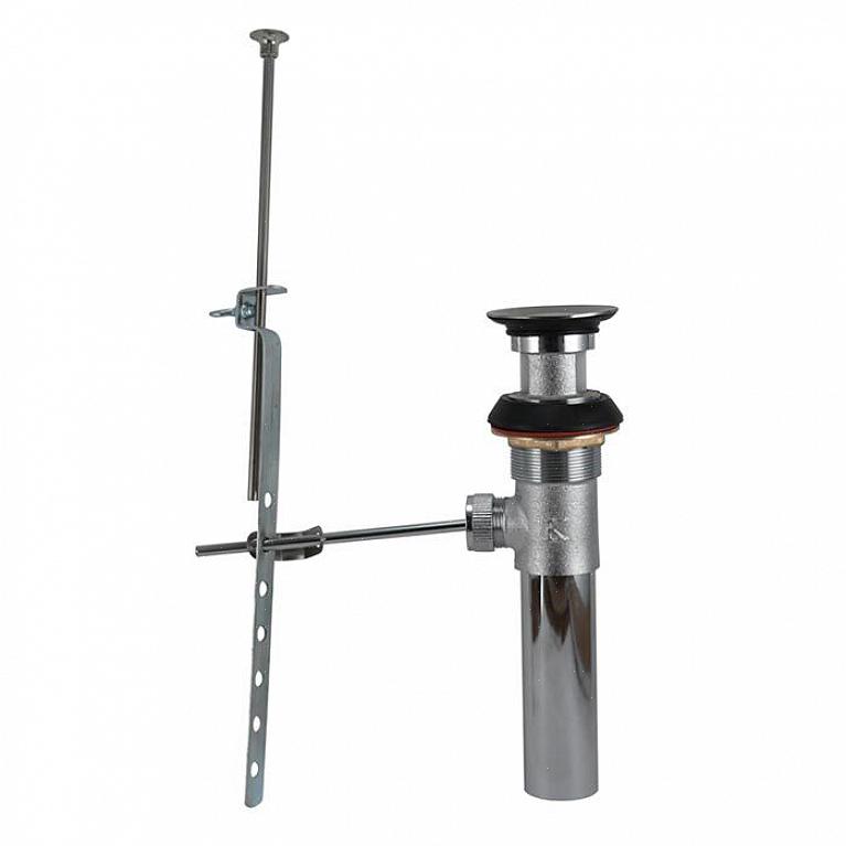 Kittet vil hjelpe den øvre delen av avløpssamlingen med å tette mot vaskens avløpsåpning