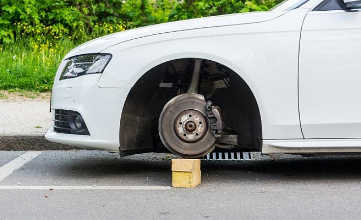 Så reduser risikoen for tyveri av hjul