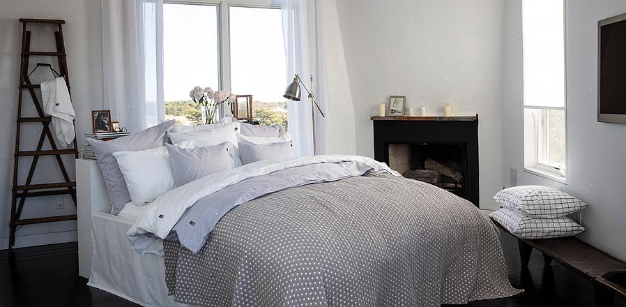 Trådtall på et ark avslører antall tråder