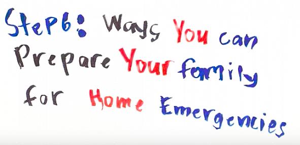 Planen din bør bestemme en rømningsvei ut av hjemmet ditt