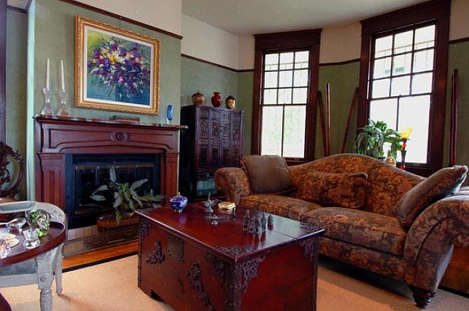 Asiatiske inspirerte farger