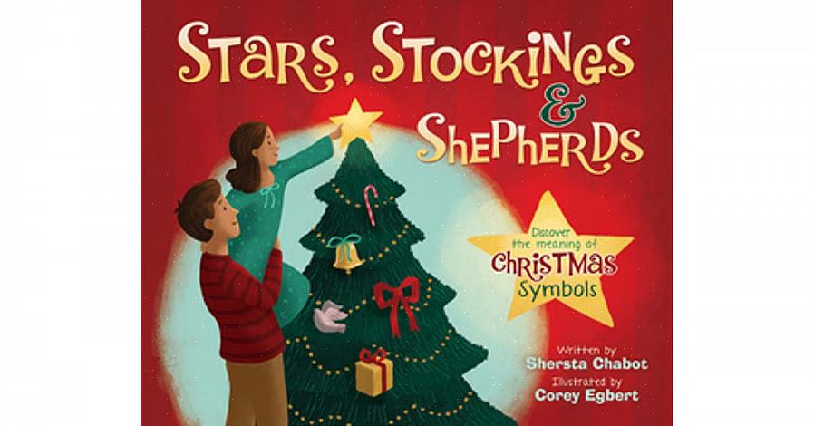 Julestjernen symboliserer stjernen i Betlehem