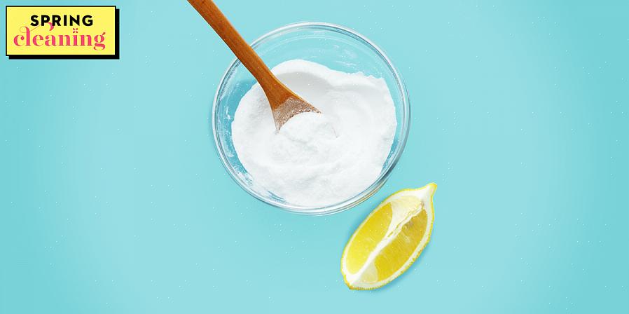 Bruk natron til å skrubbe dekkene