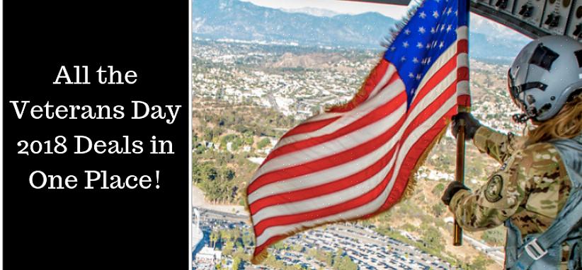 Veterans Day gratis måltid på TGI fredager er på Veterans Day