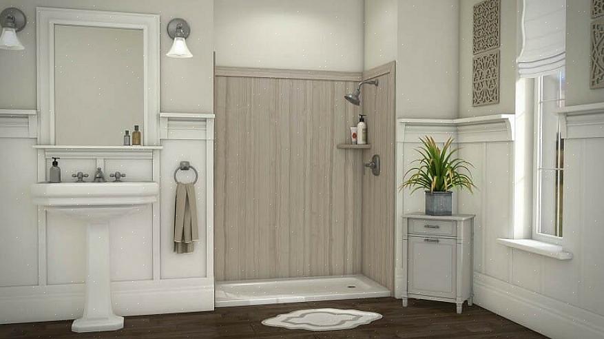 Er veggpanelene på dusjsett nå betydelig mer stilige