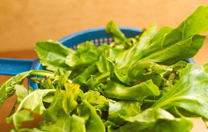 Blancher (koke) sveitserstengler i to minutter