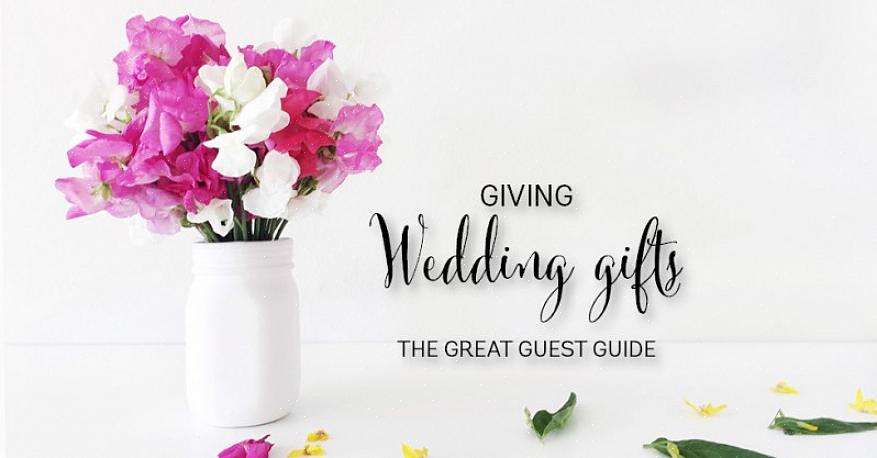 En beskyttet kurv eller i hendene på bruden eller brudgommen