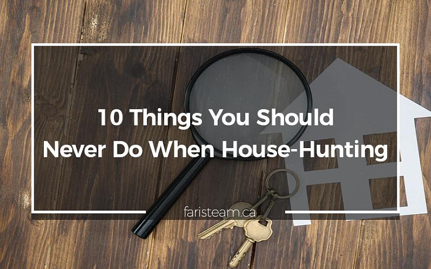 De sier at de tre viktigste tingene å tenke på når du kjøper er hjem