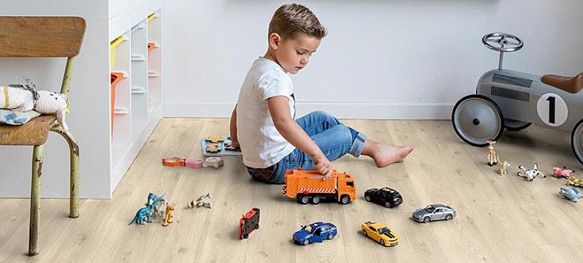 Linoleum er laget av linolje