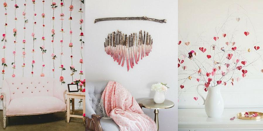 Sett sammen en valentinsdag spa kurv fylt med spesielle hjerteformede såper