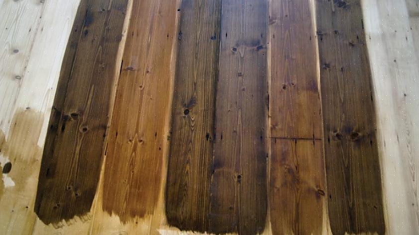 Kontrasterende trefarger direkte på materialoverflaten