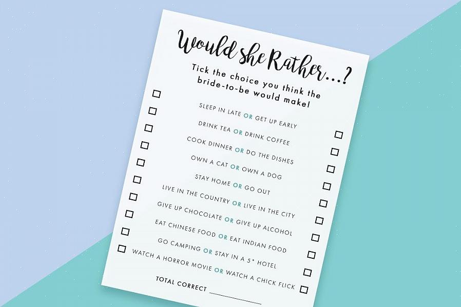 Dette utskrivbare utdrikningslagsspillet er satt opp akkurat som det klassiske spillet Balderdash